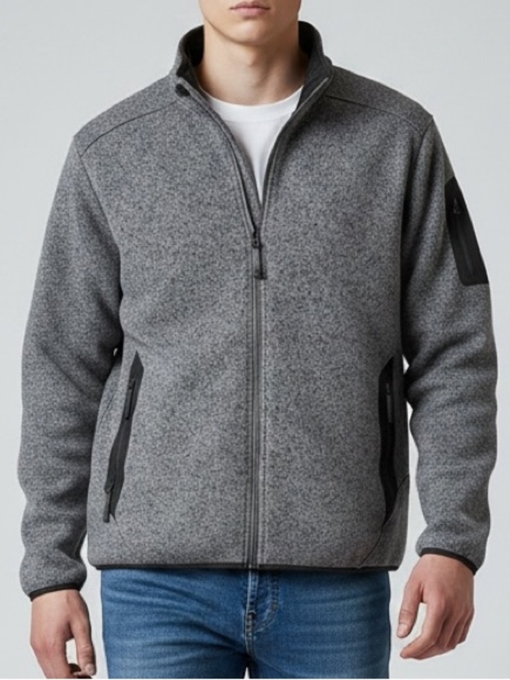 Arc’teryx Covert Cardigan In Heathered Grey